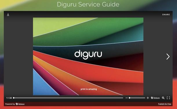 Our Service Guide web page