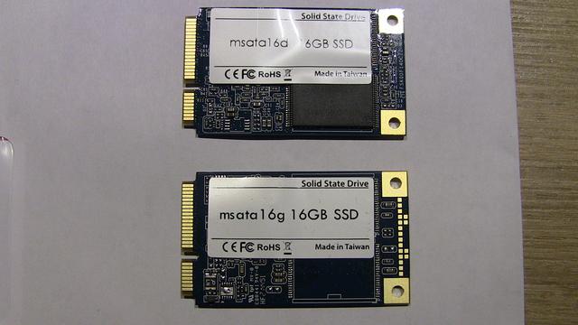2 msata SSDs: 16d + 16g