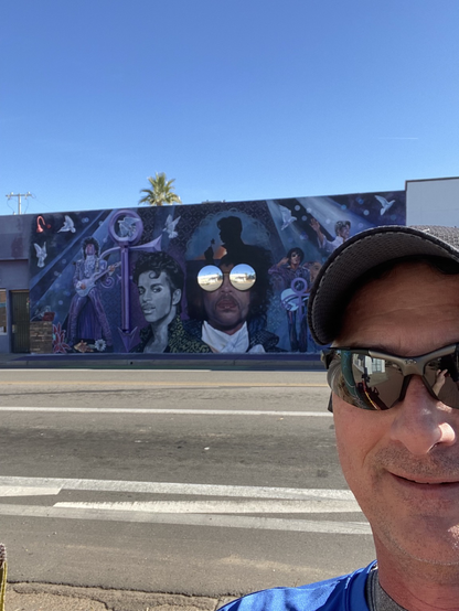 Prince tribute mural