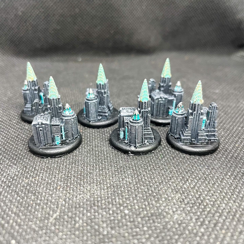 Dropfleet Commander resin Commercial Sectors