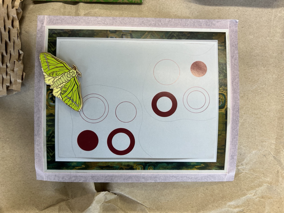 Julian Dashper print with Pepper Racoon enameled pin.