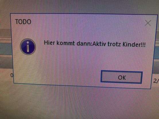 Fehlermeldung einer Software