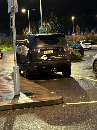 Car with plate
11 00S