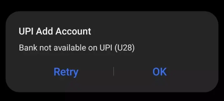 IndusInd Bank is not available on UPI Platform at the time of this post.