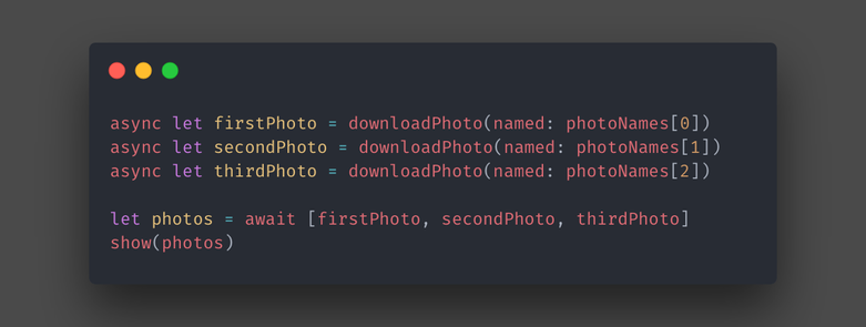 Swift Parallel execution