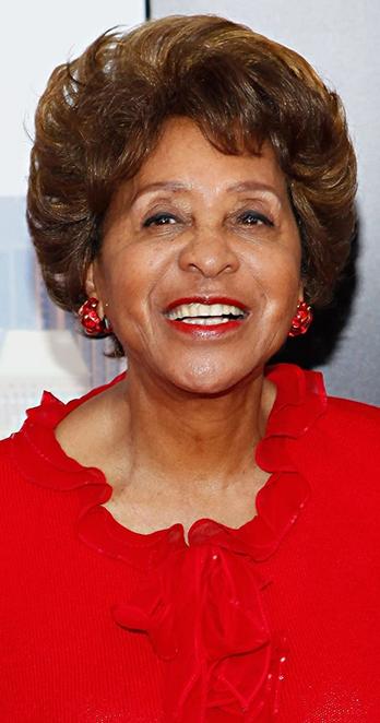 Marla Gibbs smiling  - source: IMDB