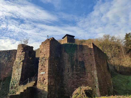 Hinterburg at Neckarsteinach