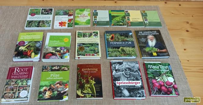 Viel zu viele Gartenbücher