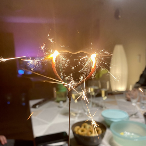 Funkensprühendes Herz