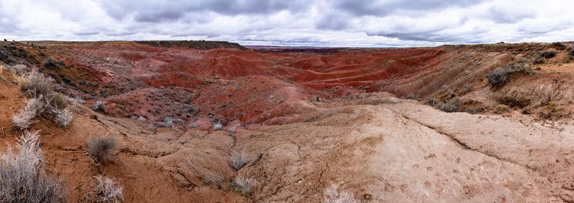 Painted Desert in Petrified Forest National Park.