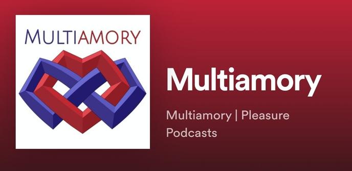 Screenshot of the podcast Multiamory in one of the podcast players.