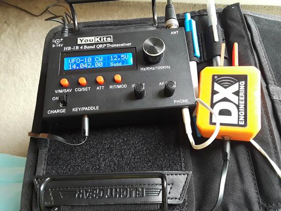 YouKits HB1-1B CW Morse Code Ham Radio QRP transceiver