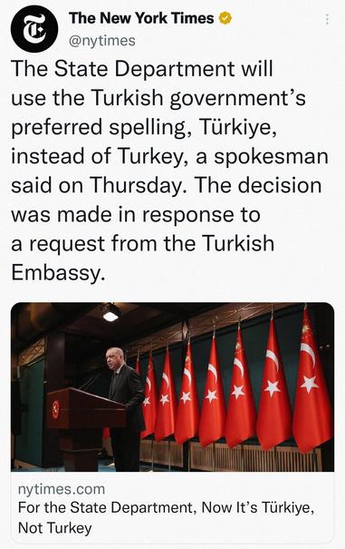 Screenshot of the linked New York Times article