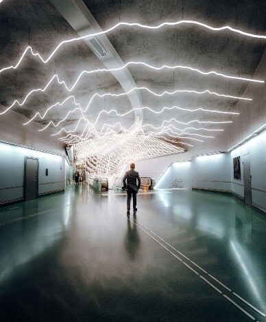 Stockholm subway station - Odenplan
