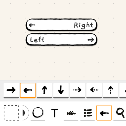 Screenshot TinyUX - With right aligned text.
