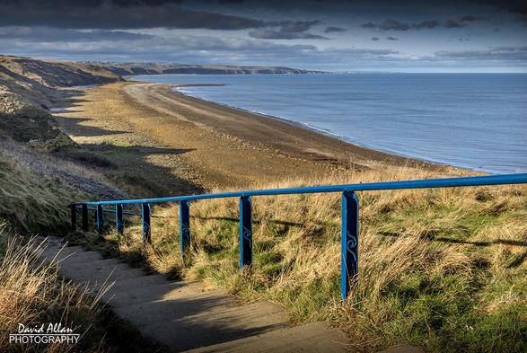 The Durham Heritage Coast at Blackhall, Co Durham, where the final scenes of 'Get Carter' starring Michael Caine, were shot.