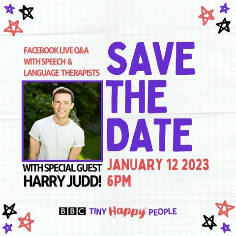 Save the date January 12th 2023 6pm. Facebook Live Q&A with special guest Harry Judd.