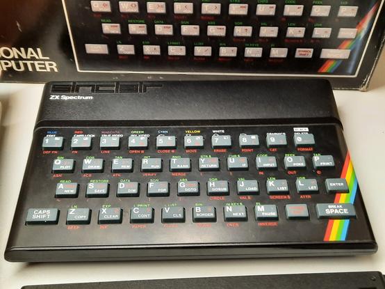 Sinclair Spectrum near view