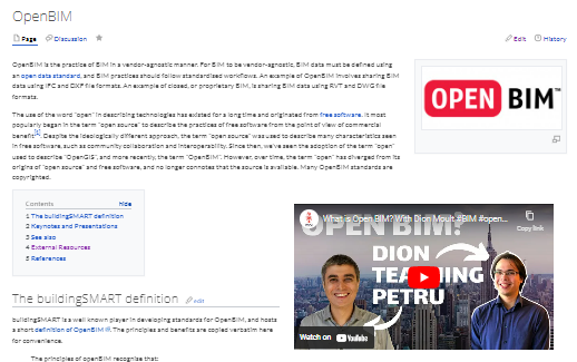Screenshot of the website