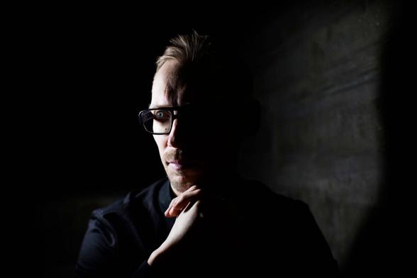 DJ Orion, also known as Juska Wendland, photographed by Heidi Piiroinen.