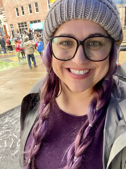 First work event selfie. All smiles