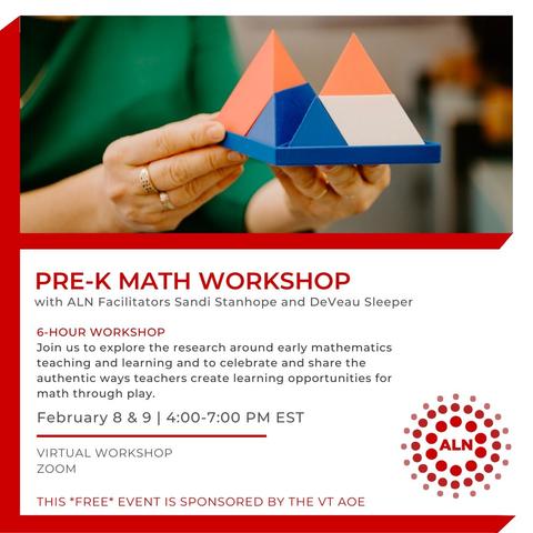 A free PreK Math PD from the All Learners Network.  For more information visit:  https://alllearnersnetwork.corsizio.com/c/63a1ca4cc1c5ae2095d37de2