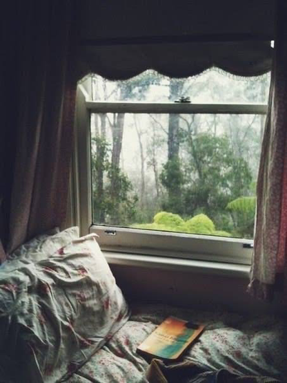 Pleasant book reading nook