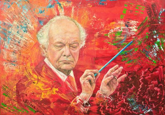 Lorin Maazel was a child prodigy and conductor of Ukrainian Jewish origin born in Neuilly-sur-Seine, France. His grandfather was a violinist in the Metropolitan Opera orchestra and his parents moved to America when he was a baby. He grew up in Pittsburgh, where his father was a singer and actor and his mother founded the Pittsburgh Youth Symphony Orchestra. He had perfect pitch and began conducting at age 8, conducting major orchestras at age 12. He studied briefly with Pierre Monteux in 1945 and in the early 1950s, he conducted the Gershwin Concert Orchestra. He became the first American to conduct at the Bayreuth Festspielhaus in 1960 and was chief conductor of the Deutsche Oper Berlin from 1965 to 1971 and the Radio-Symphonie-Orchester (RSO) Berlin from 1964 to 1975. He eventually became music director of The Cleveland Orchestra in 1972 and revitalized the Orchestra’s educational outreach programs for the city’s schoolchildren.