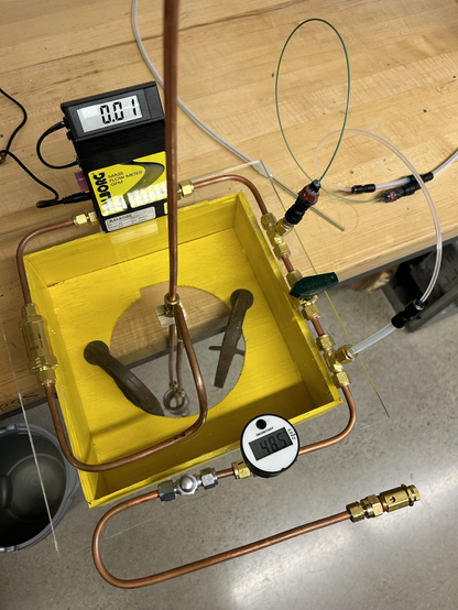 Home-built parahydrogen generator for SABRE NMR.