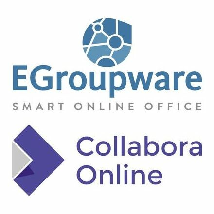EGroupware and Collabora Online logos