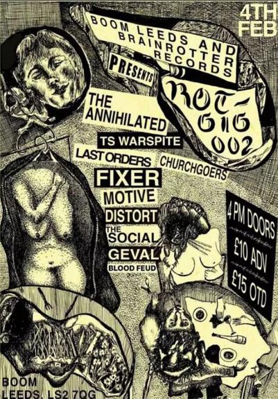 Brainrotter Records flyer