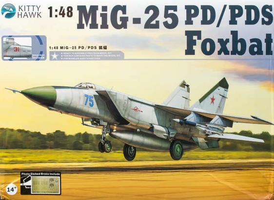 Box of Kittyhawk 1/48th scale plastic modelset.