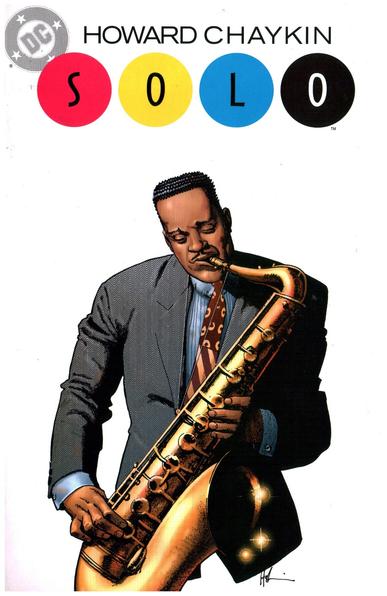 Comic book Solo #4 2005, cover by Howard Chaykin.