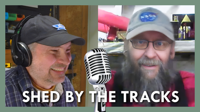 Face shot of program host Steven speaking to guest Randahl on the Flivver Channel Talks podcast.