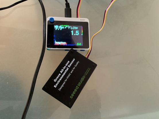 Wio terminal plus pm25 sensor
