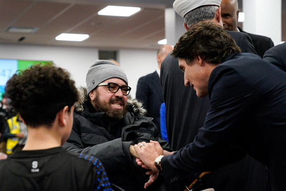 "Ibrahima Barry,

Mamadou Tanou Barry,

Khaled Belkacemi,

Abdelkrim Hassane,

Azzedine Soufiane,

and Aboubaker Thabti

were fathers, husbands, friends, Quebecers, and Muslims – and their lives were cut short six years ago.

Today, we came together in Quebec City to honour their memory."

— Rt. Hon. Justin Trudeau, Prime Minister of Canada