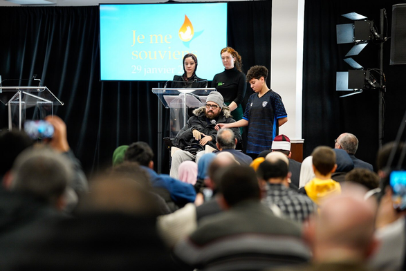 "Ibrahima Barry,

Mamadou Tanou Barry,

Khaled Belkacemi,

Abdelkrim Hassane,

Azzedine Soufiane,

and Aboubaker Thabti

were fathers, husbands, friends, Quebecers, and Muslims – and their lives were cut short six years ago.

Today, we came together in Quebec City to honour their memory."

— Rt. Hon. Justin Trudeau, Prime Minister of Canada