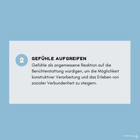 Gefühle aufgreifen