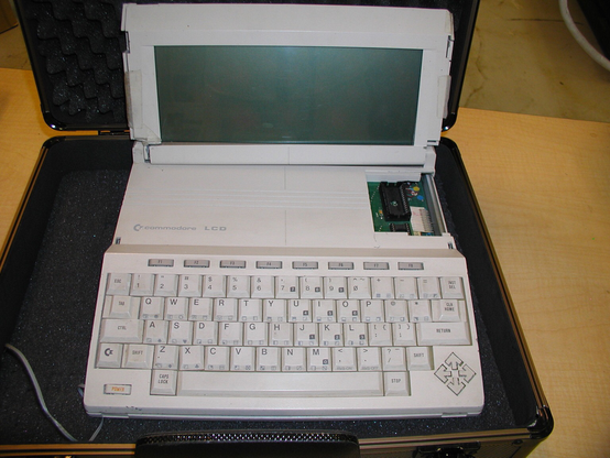 The only Commodore LCD laptop thought to exist.