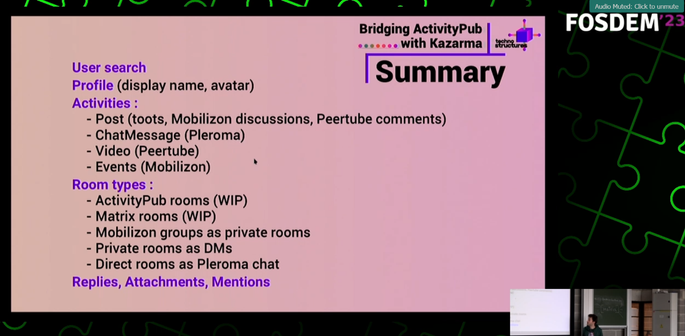 Bridging Matrix to ActivityPub.
