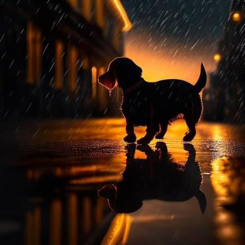 Dachshund Art.