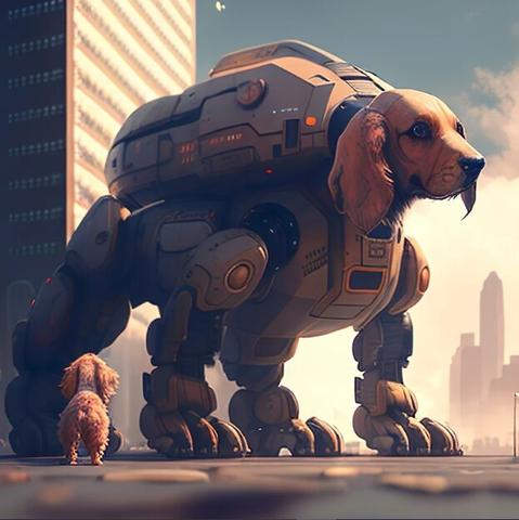 Robotics Dachshund.
