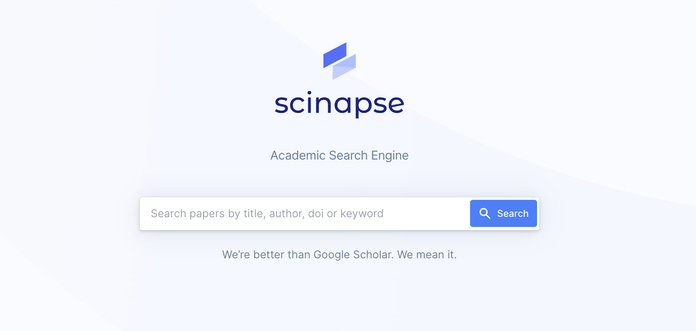 Academic Search Engine
Search papers by title, author, doi or keyword

Search
We’re better than Google Scholar. We mean it.