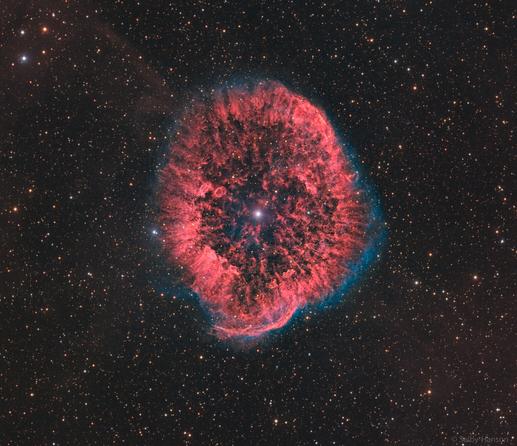 Portrait of stellar nebula.