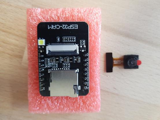 An ESP32cam with controller
