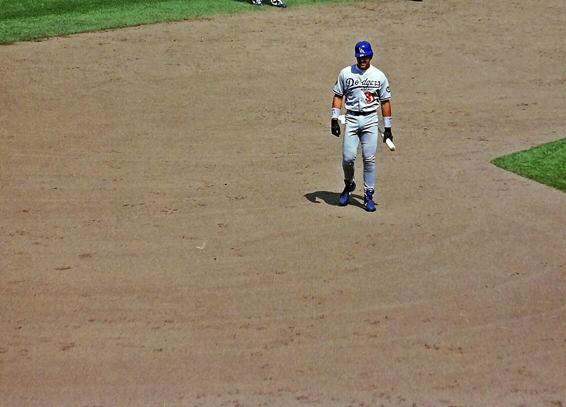 Dodgers C Mike Piazza during the All Star Workout at Camden Yards.

Piazza played 16 years with the Dodgers, Marlins and Mets he hit 427 career home runs. He won a NL Rookie of the Year, 10 Silver Sluggers and he was a 12x All Star. He is in the Hall of Fame.