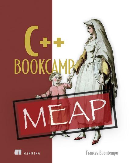 C++ Bookcamp develops your skills with modern C++ through small projects and games.