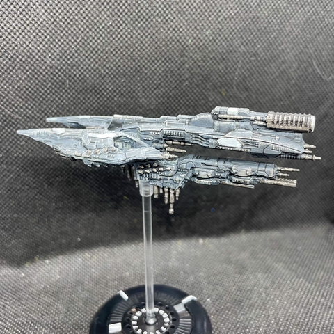 A Burnaby Battlestar Carrier of the UCM