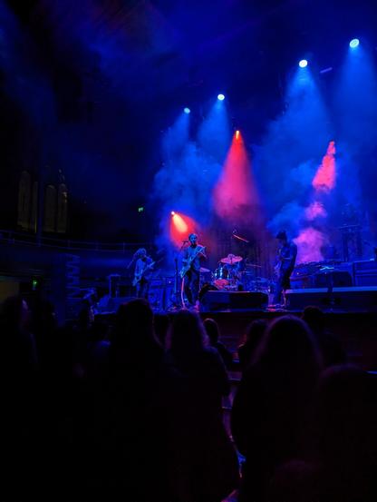 Band on stage