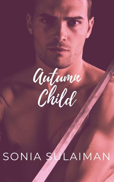 A warrior holding a sword. The title says "Autumn Child."
